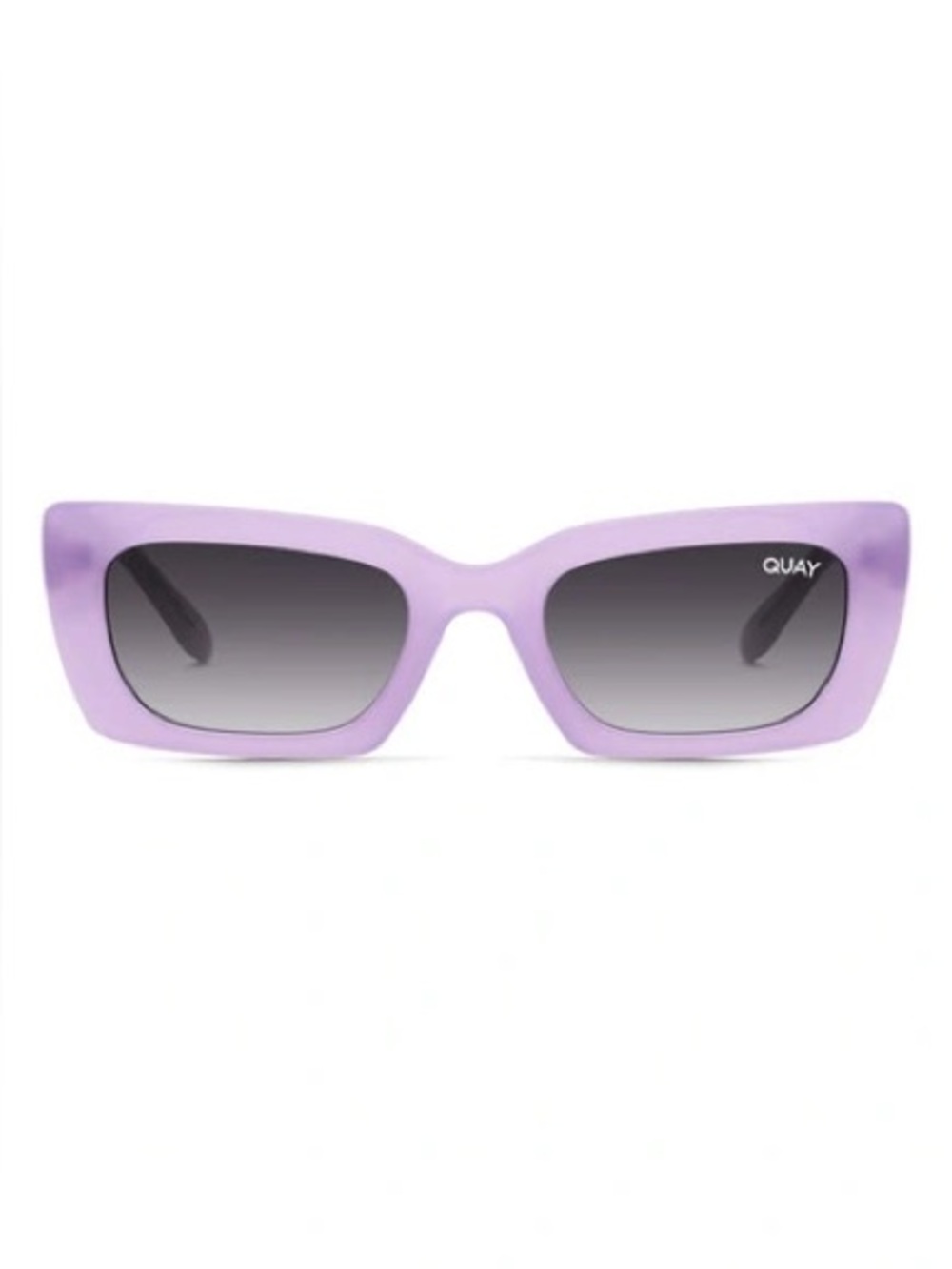 QUAY The DL sunglasses - Pastel Purple Lilac frame / smoke lens - NWT